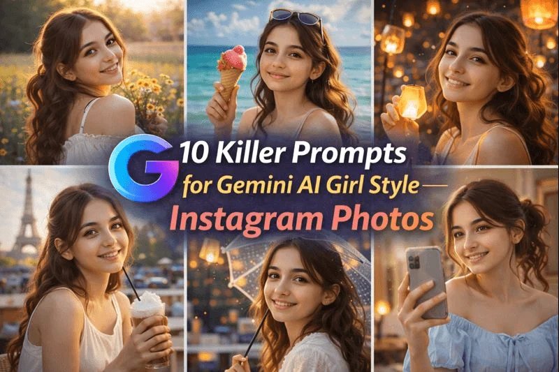 10 Gemini AI Girl Style Prompts for Instagram Photos
