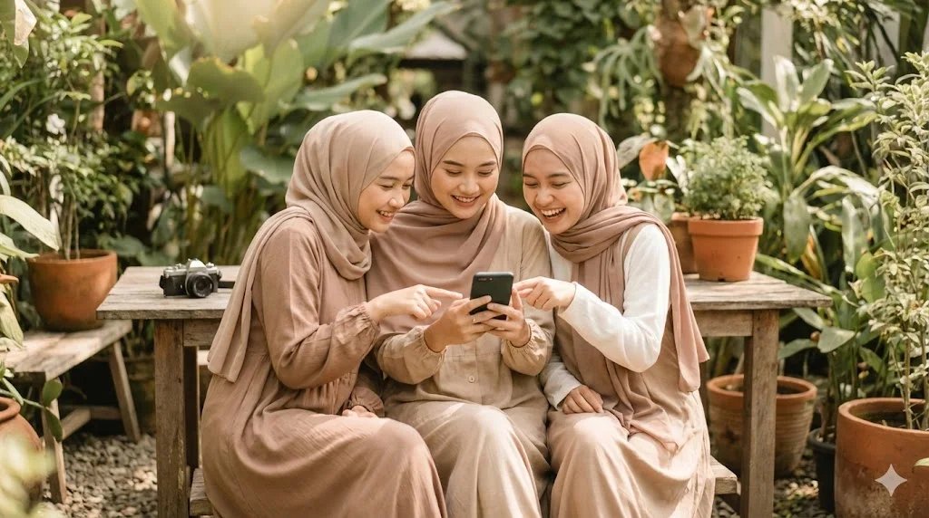 10 Modest Fashion Gemini AI Prompts for Muslim Girl Photos