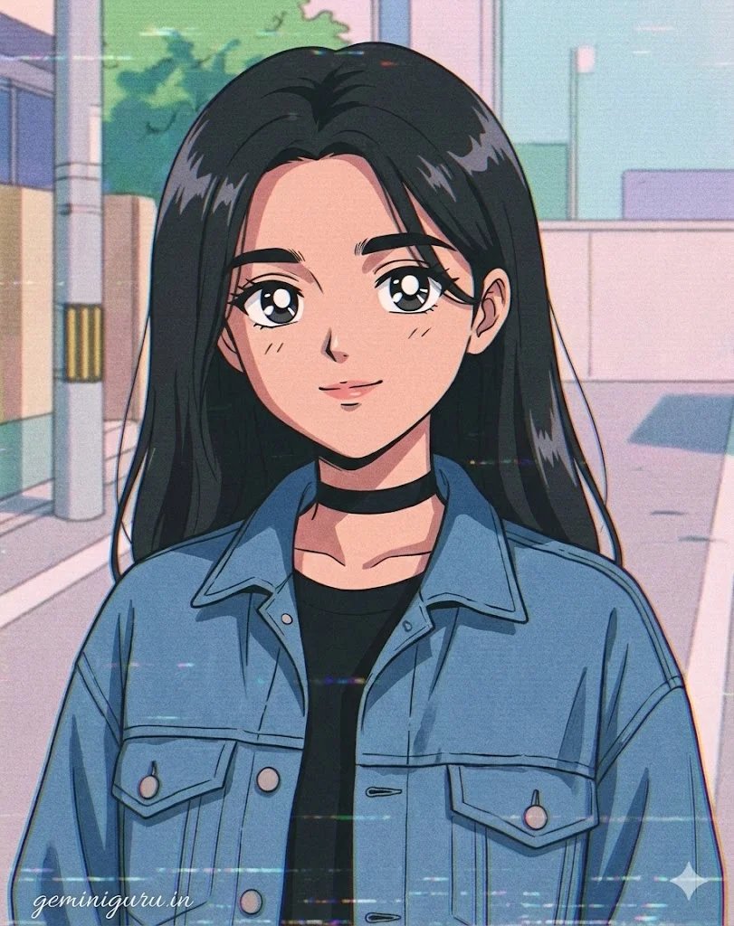 4. The 90s Retro (Cel Shading) AI prompt example
