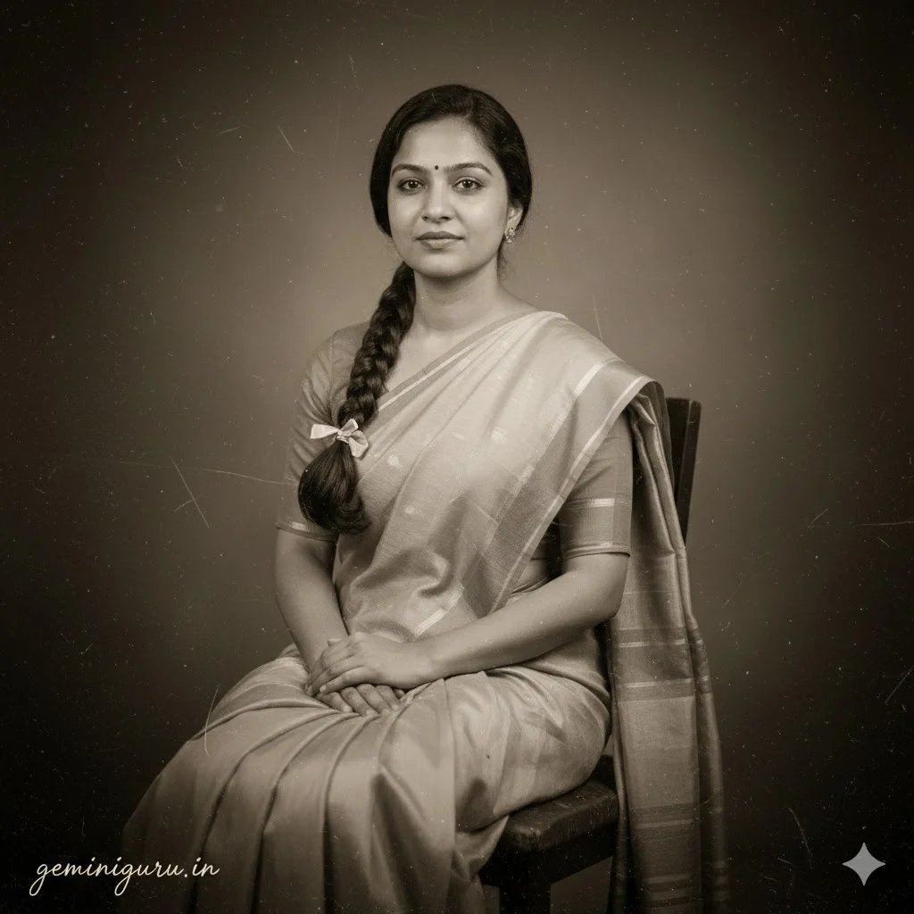 2. The Vintage Sepia (Grandma's Album) AI prompt example