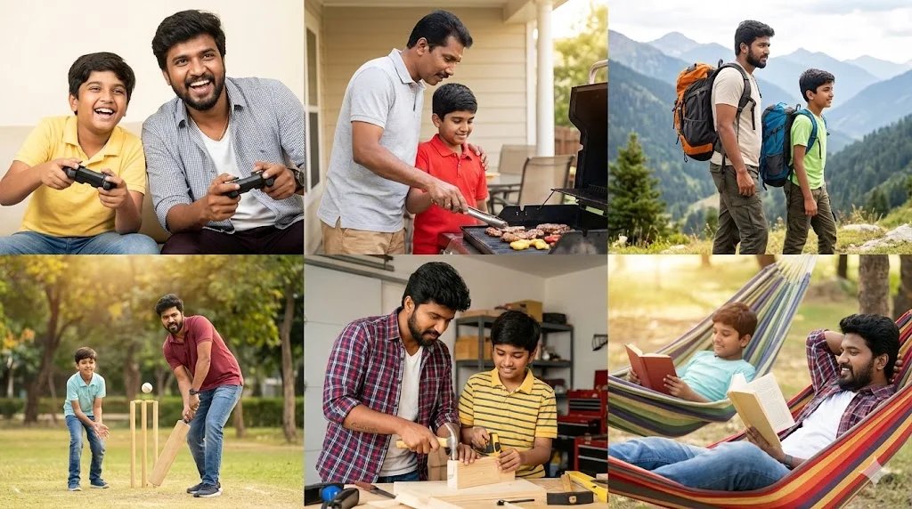 6 Gemini AI Father and Son Photo Prompts Copy Paste