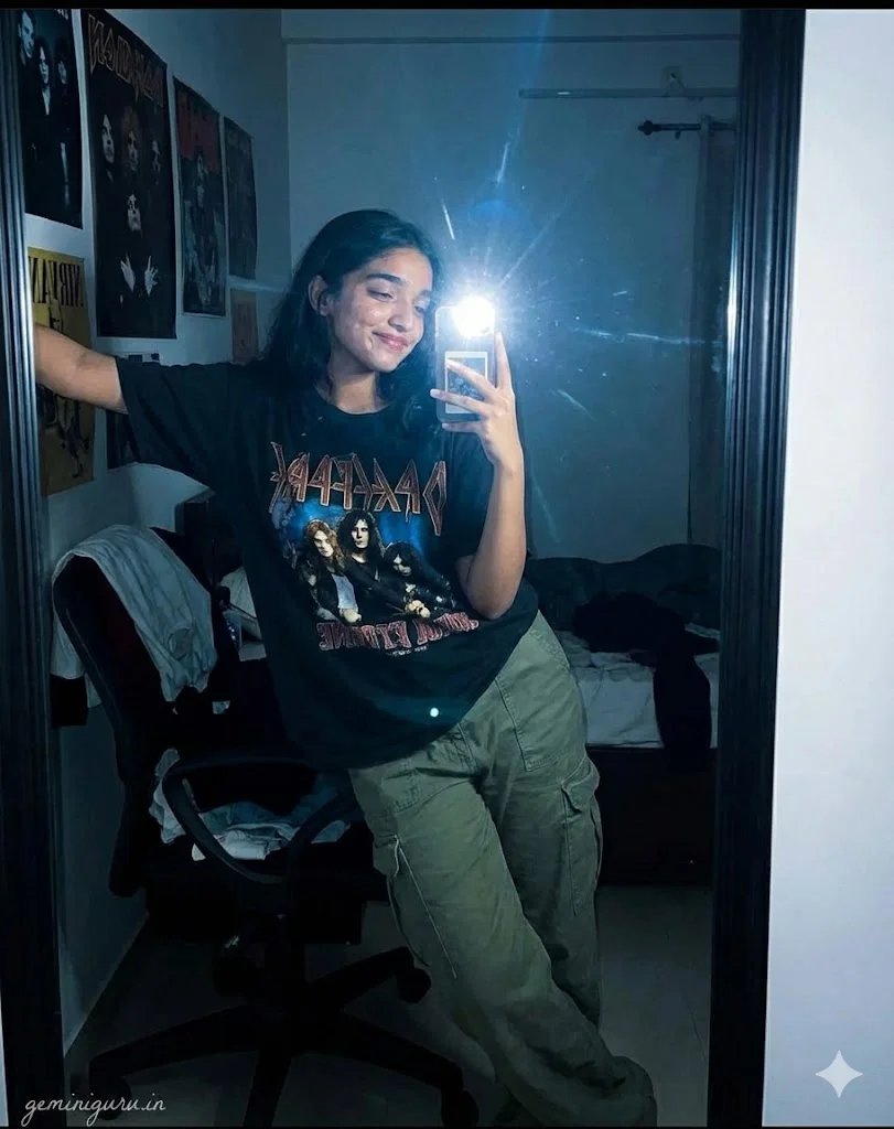 2. The Gen Z Flash (Messy Room) AI prompt example