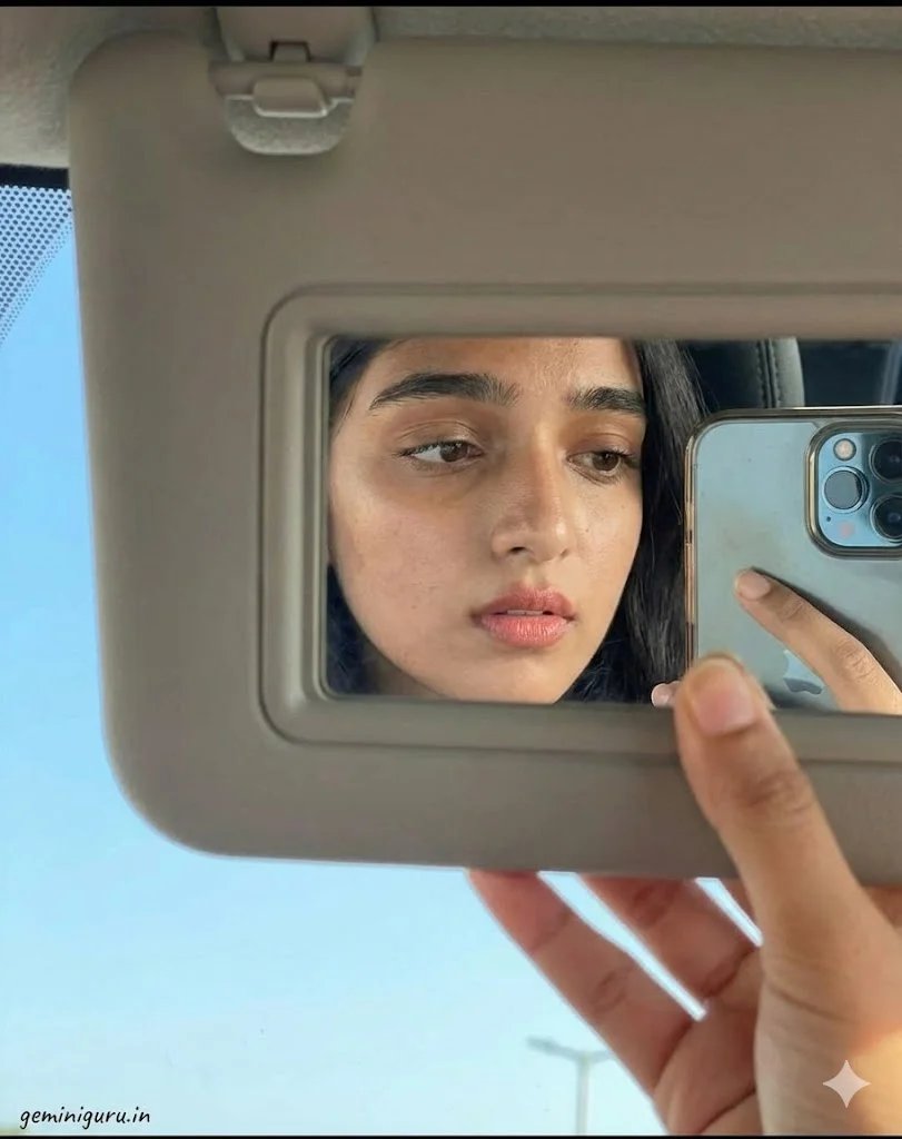 6. The Car Visor Vanity AI prompt example