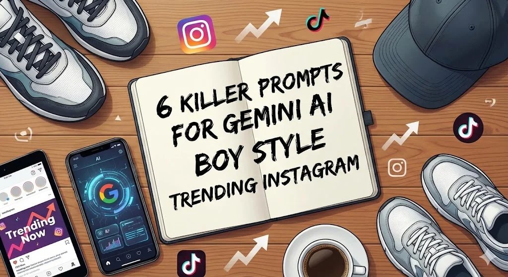 6 Gemini AI Boy Style Prompts for Realistic Instagram Photos
