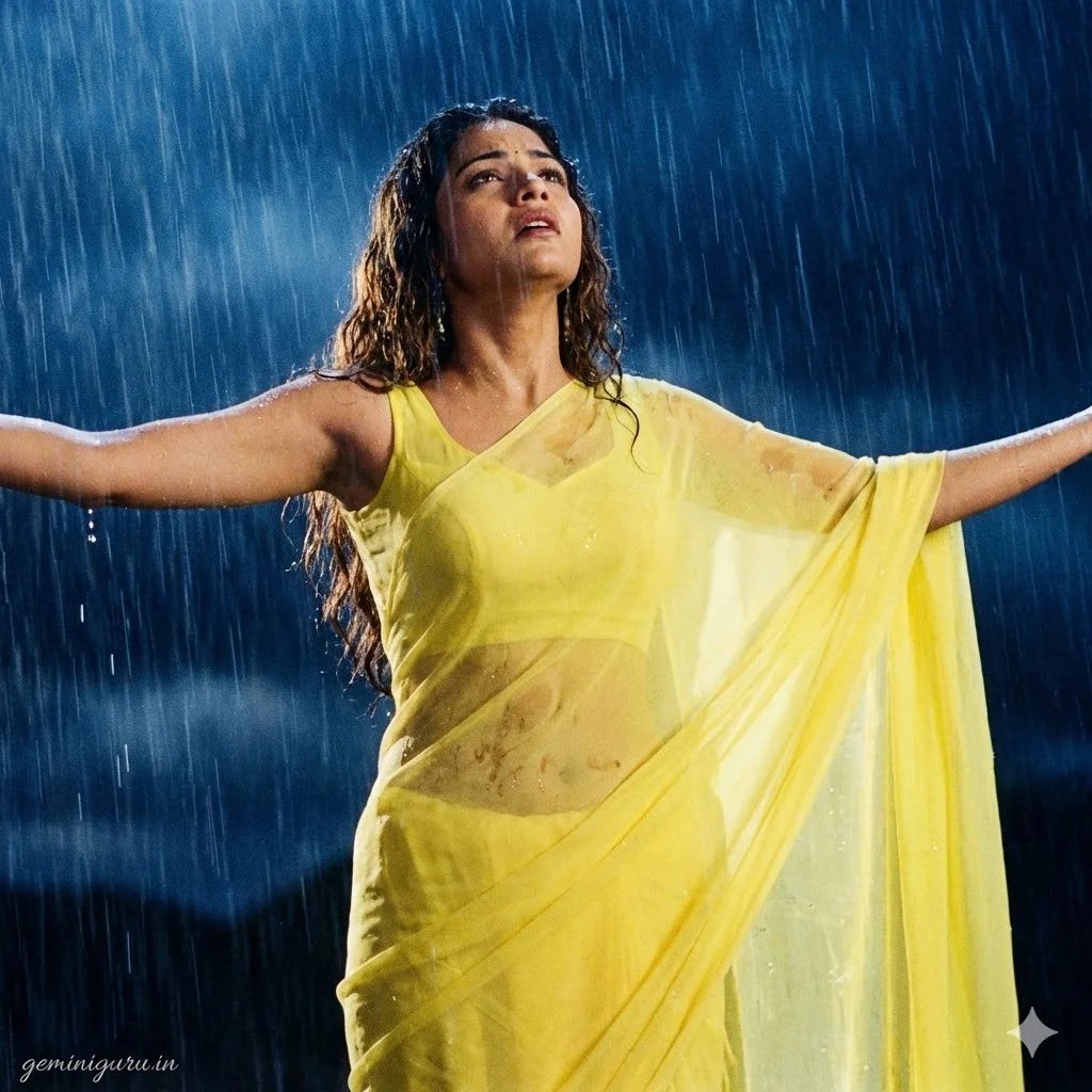 2. The Bollywood Rain Icon AI prompt example