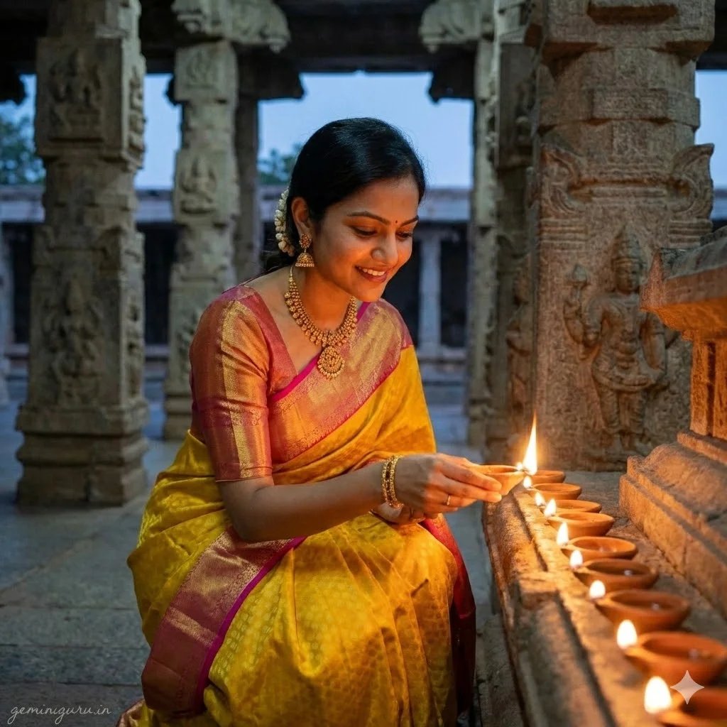 4. The Temple Divine (Silk) AI prompt example