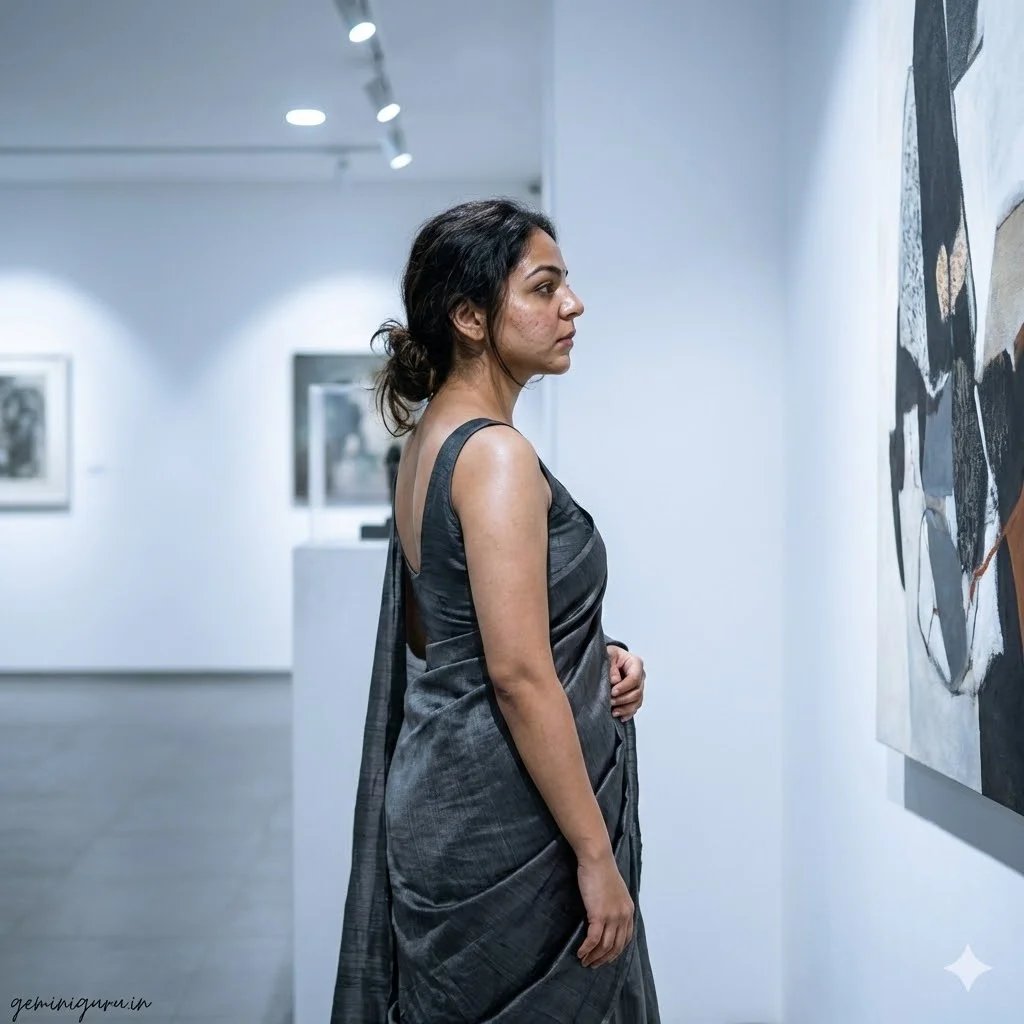 6. The Art Gallery Minimalist AI prompt example