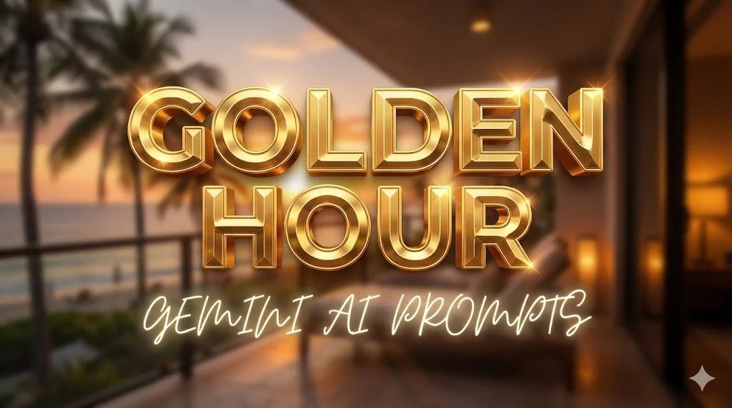 7 Golden Hour Gemini AI Prompts for Viral Cinematic Photos