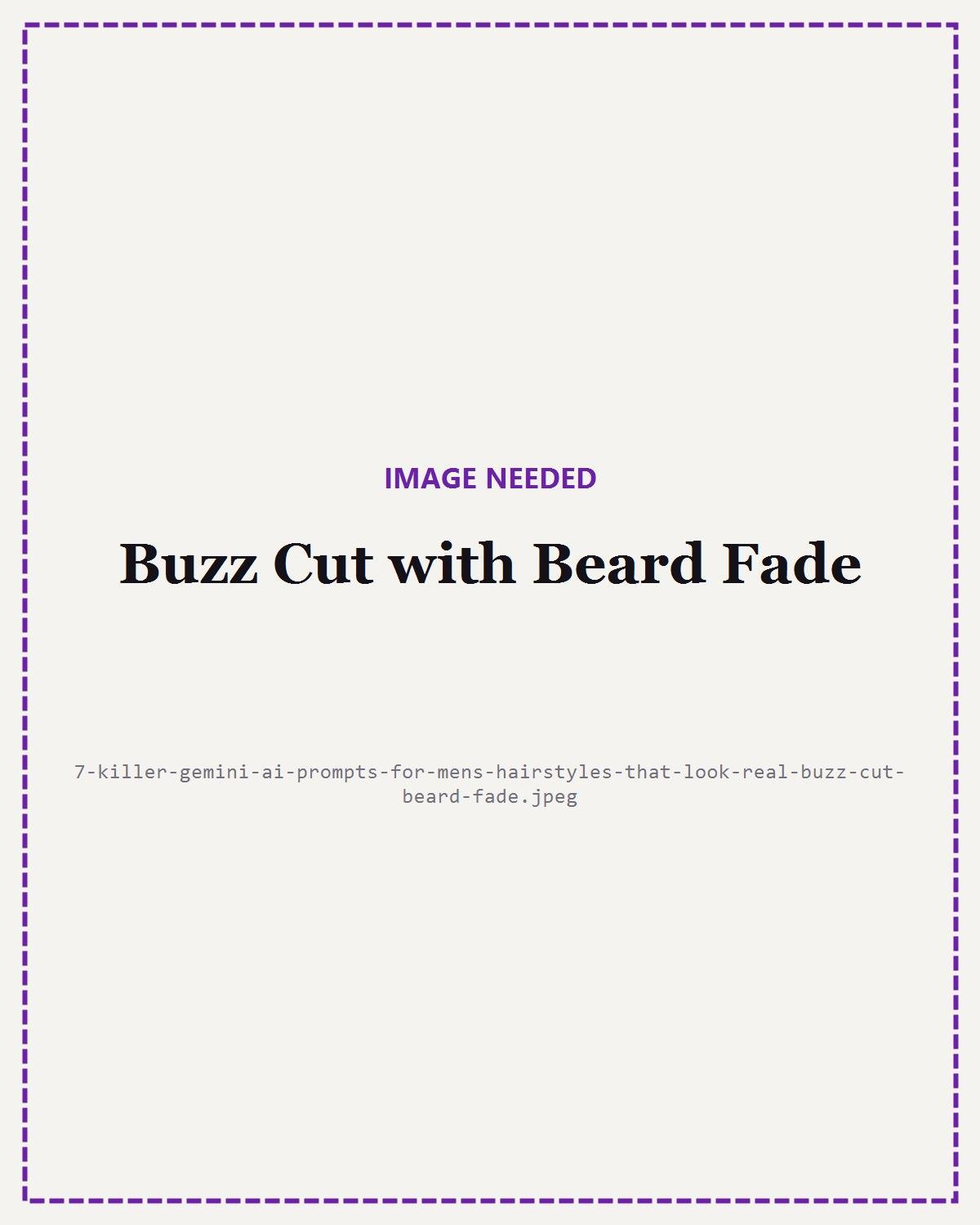 Man with a short buzz cut and a faded beard in hard directional light
