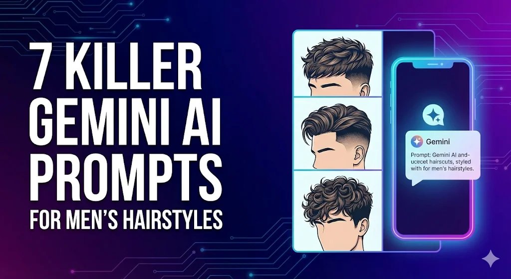 Hairstyle Prompt for Men: 13 Gemini & ChatGPT Haircut Looks