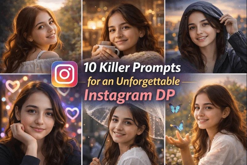 10 Gemini AI Instagram DP Prompts for Standout Profile Pictures