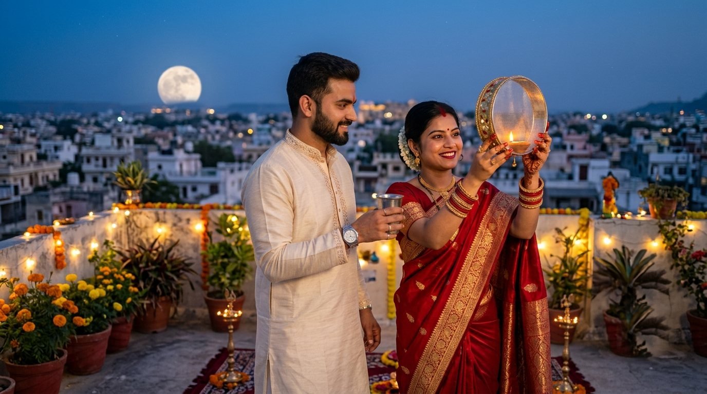 Karwa Chauth Photo Prompts for Gemini & ChatGPT (Copy-Paste)