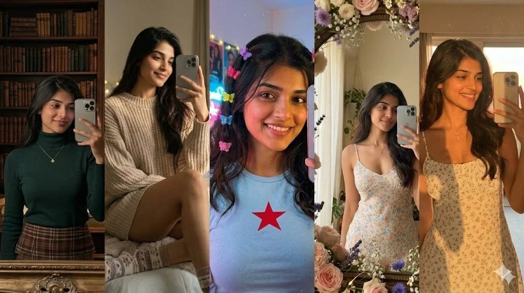 10 Trending Gemini AI Mirror Selfie Prompts for Girls