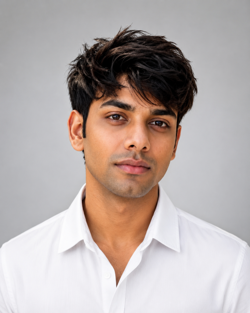 Passport Size Photo Prompts for ChatGPT LinkedIn style example
