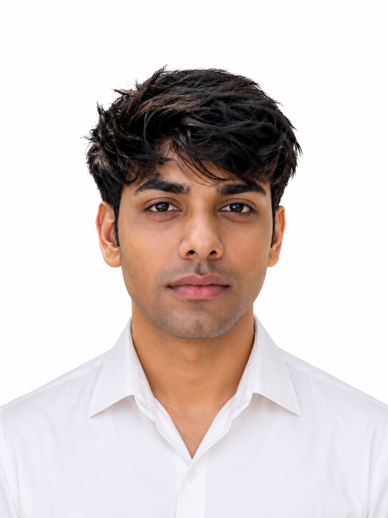 Passport Size Photo Prompts for ChatGPT college form example