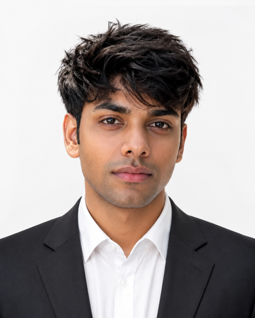 Passport Size Photo Prompts for ChatGPT resume photo example