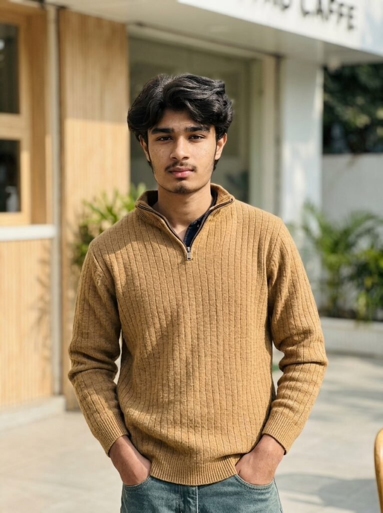 Gemini AI Instagram photo prompt example with natural lighting, balanced colors, simple background, and realistic social media photo quality