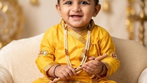 15 Janmashtami AI Photo Prompts for Gemini & ChatGPT (2026, Copy & Paste)